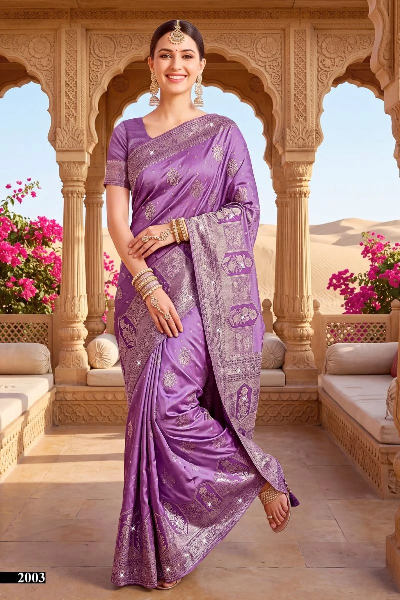 Saroj Priya Satin Saroski Vol 2 Satin Silk Saree Collection 3