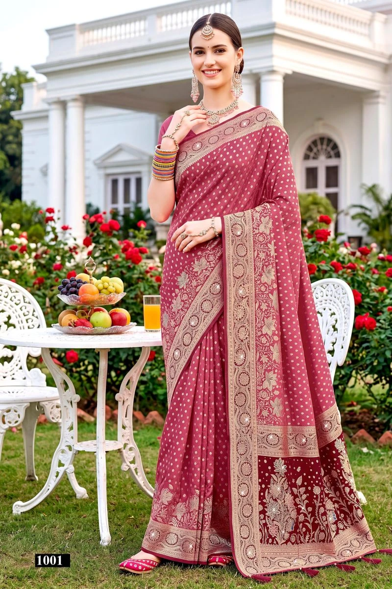 Saroj Priyamilan Satin Saroski Vol 1 Satin Silk Saree 3