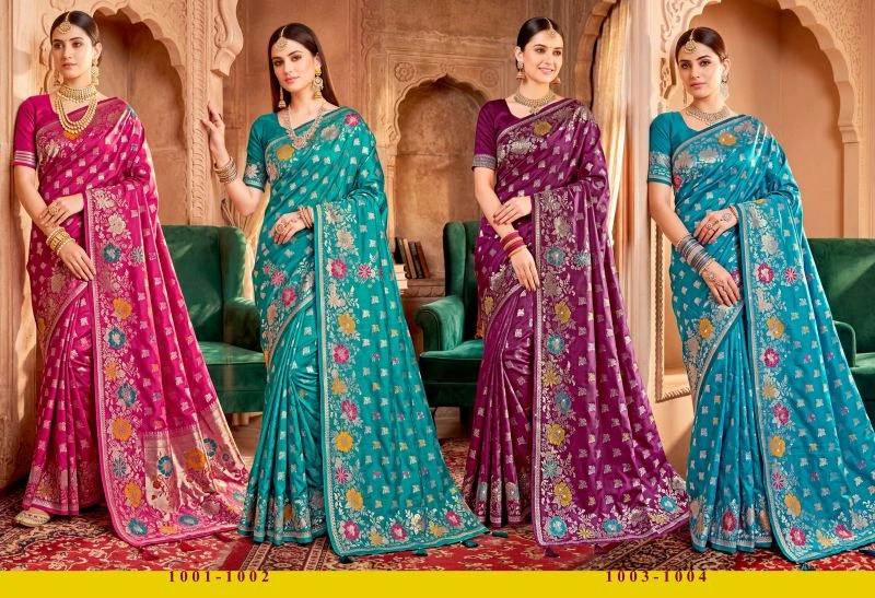 Saroj Riddhima Satin Saroski Vol 1 Satin Silk Saree Collection 6