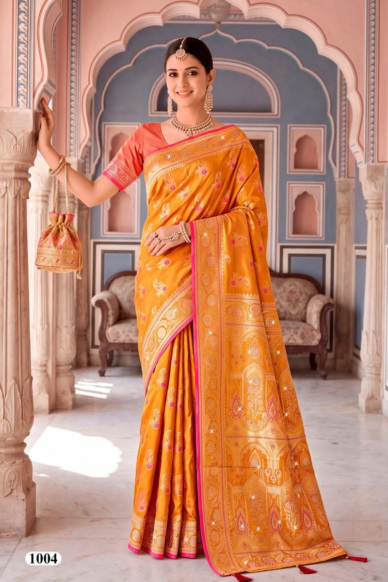 Saroj Rimzim Satin Saroski Vol 1 Satin Silk Saree 3
