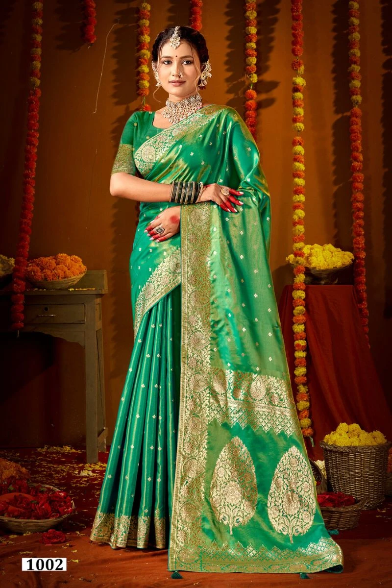 Saroj Surekha Saroski Vol 1 Tissue Silk Saree Collection 4