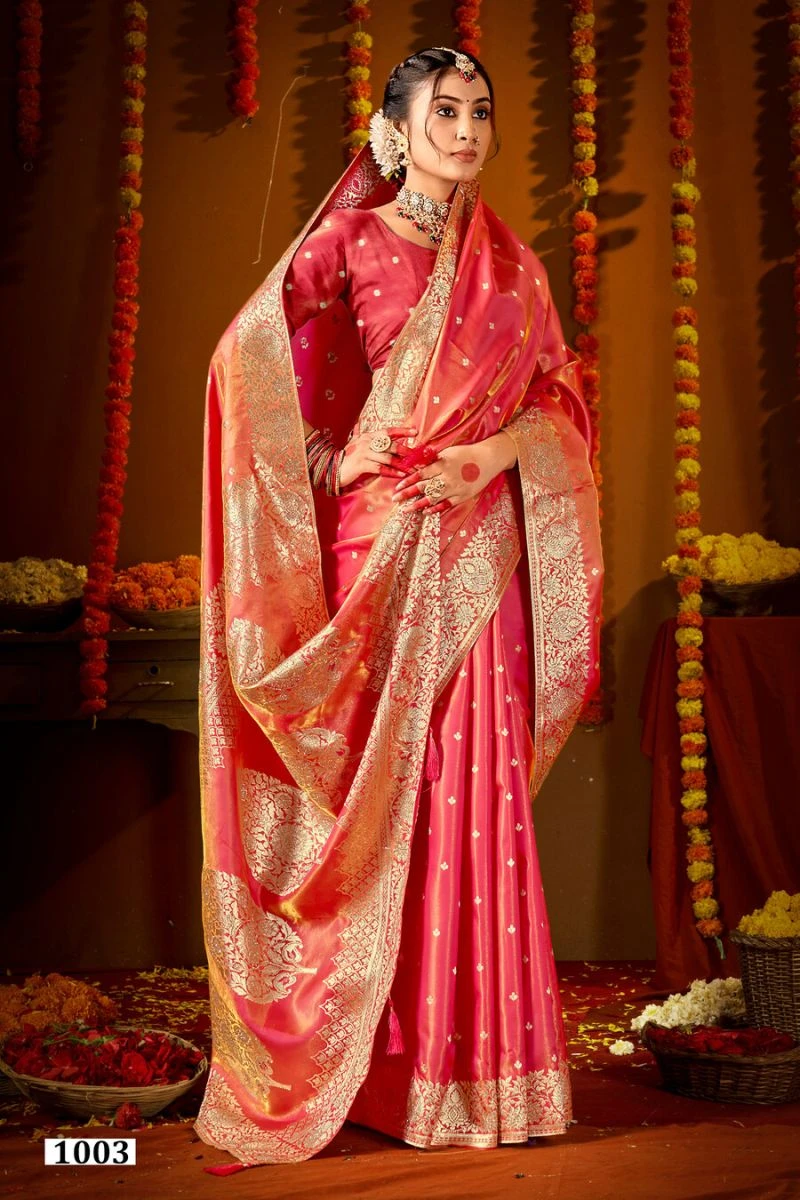 Saroj Surekha Saroski Vol 1 Tissue Silk Saree Collection 6