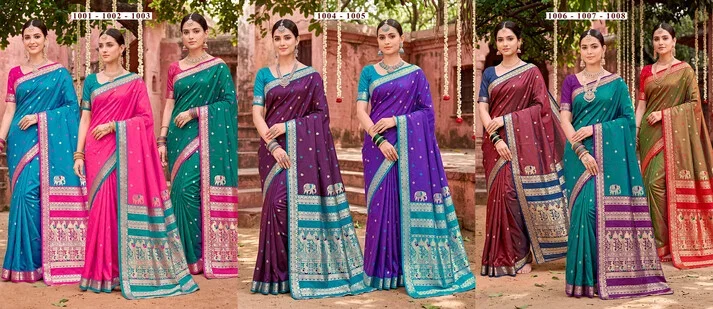 Saroj Usha Silk Vol 1 Silk Saree Collection 10