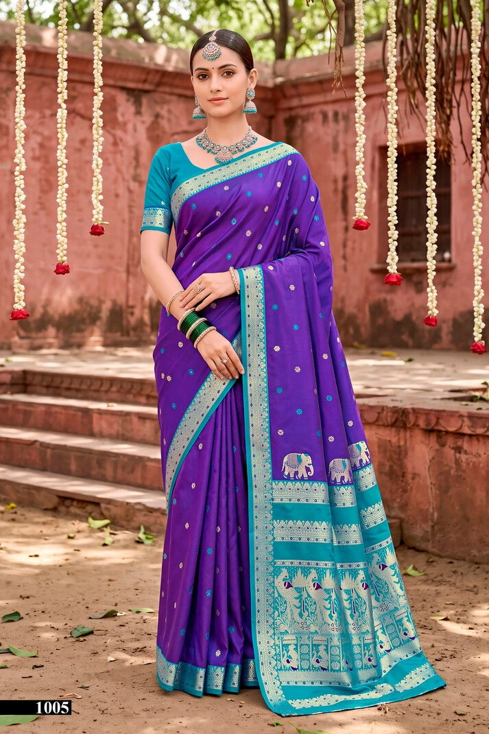 Saroj Usha Silk Vol 1 Silk Saree Collection 2
