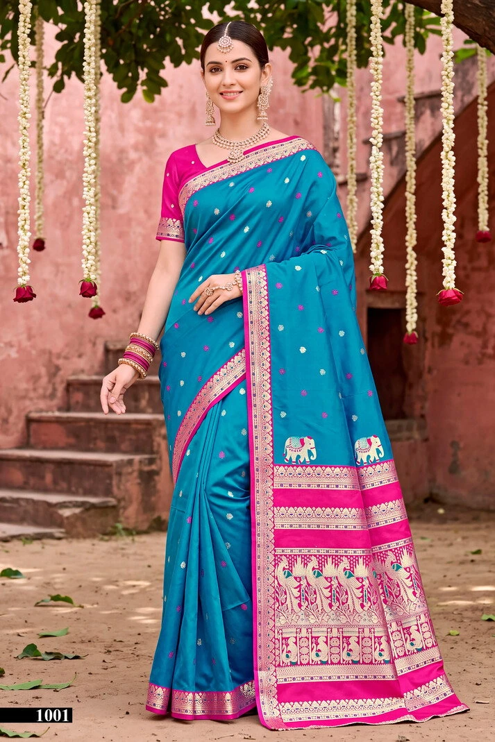 Saroj Usha Silk Vol 1 Silk Saree Collection 4