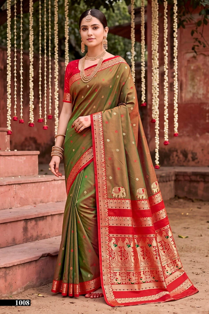 Saroj Usha Silk Vol 1 Silk Saree Collection 6