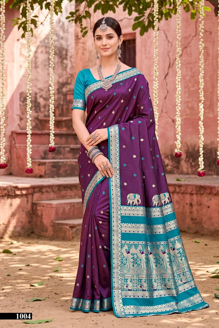 Saroj Usha Silk Vol 1 Silk Saree Collection 8