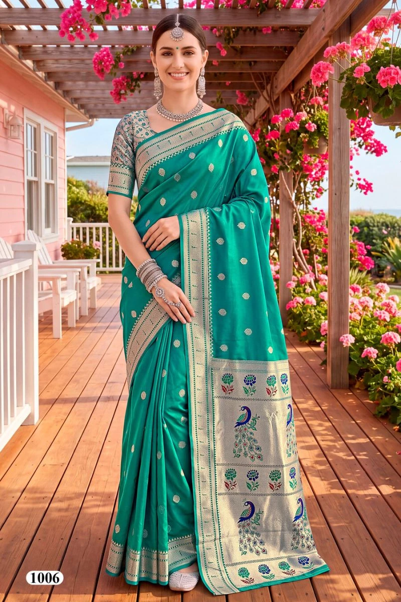 Saroj Vaarahi Silk Vol 1 Silk Zari Weaving Saree 3