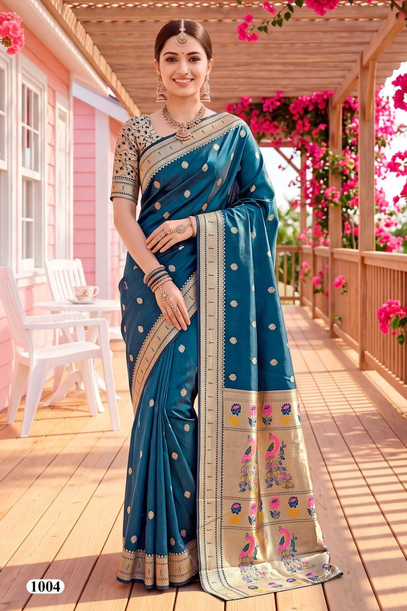 Saroj Vaarahi Silk Vol 1 Silk Zari Weaving Saree 6