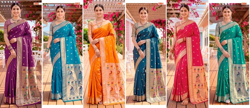 Saroj Vaarahi Silk Vol 1 Silk Zari Weaving Saree 8