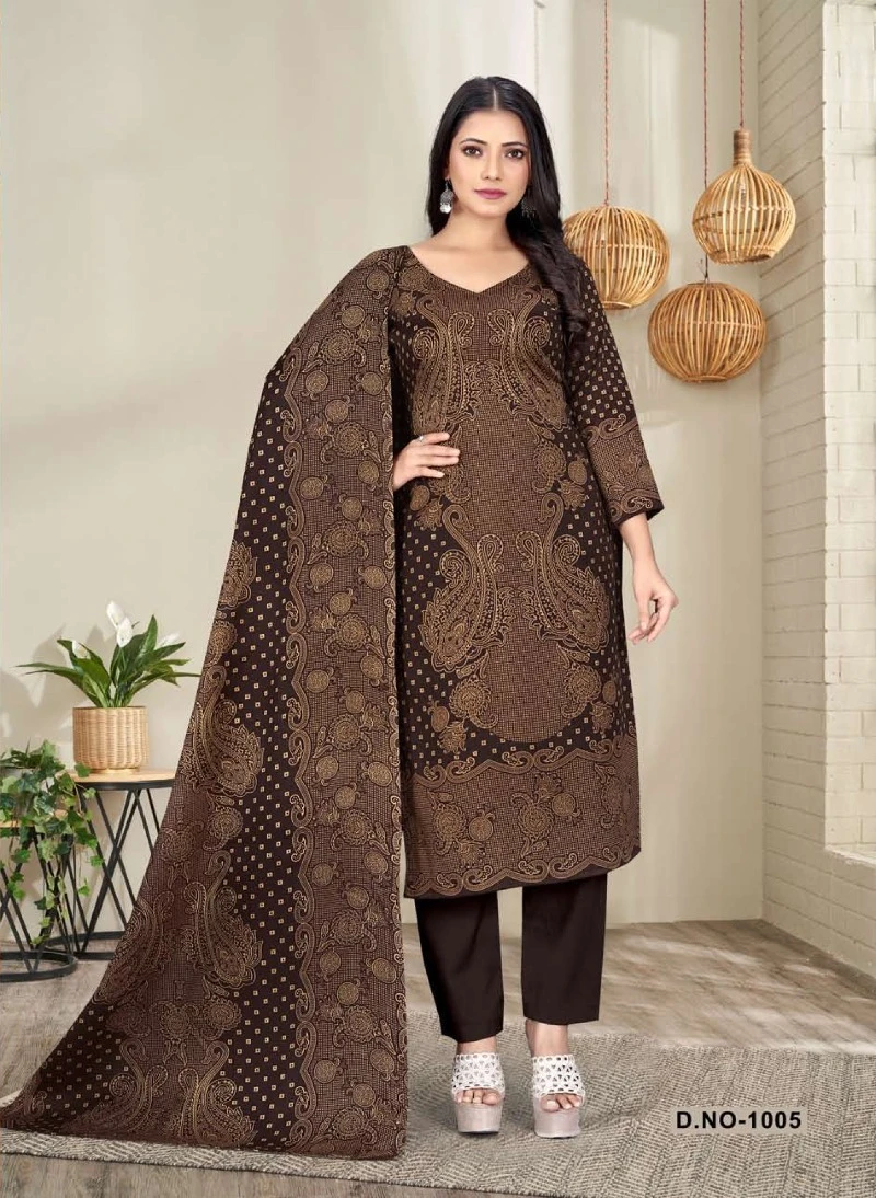 Sat Kashmira Shwal Suit Vol 7 6