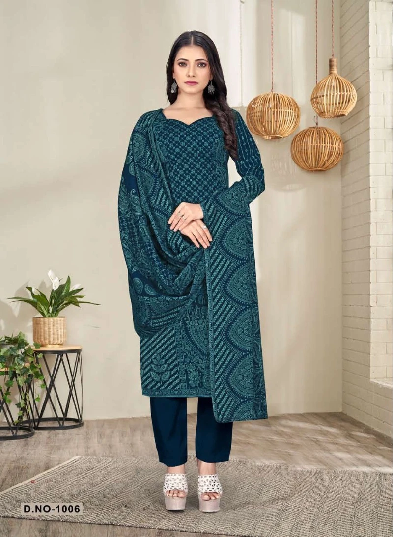 Sat Kashmira Shwal Suit Vol 7 7