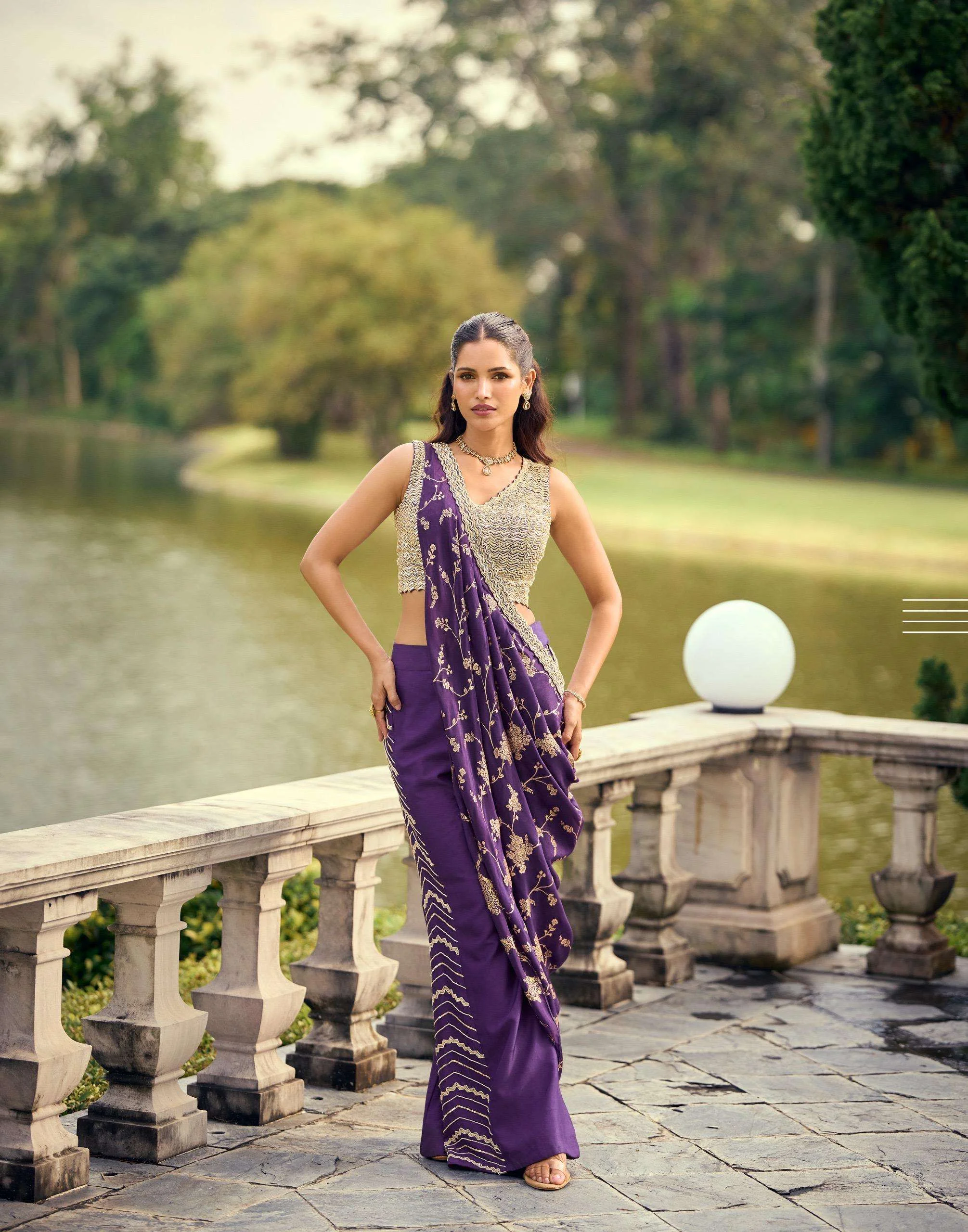 Sayuri Designer Pankudi - Readymade Dress 3
