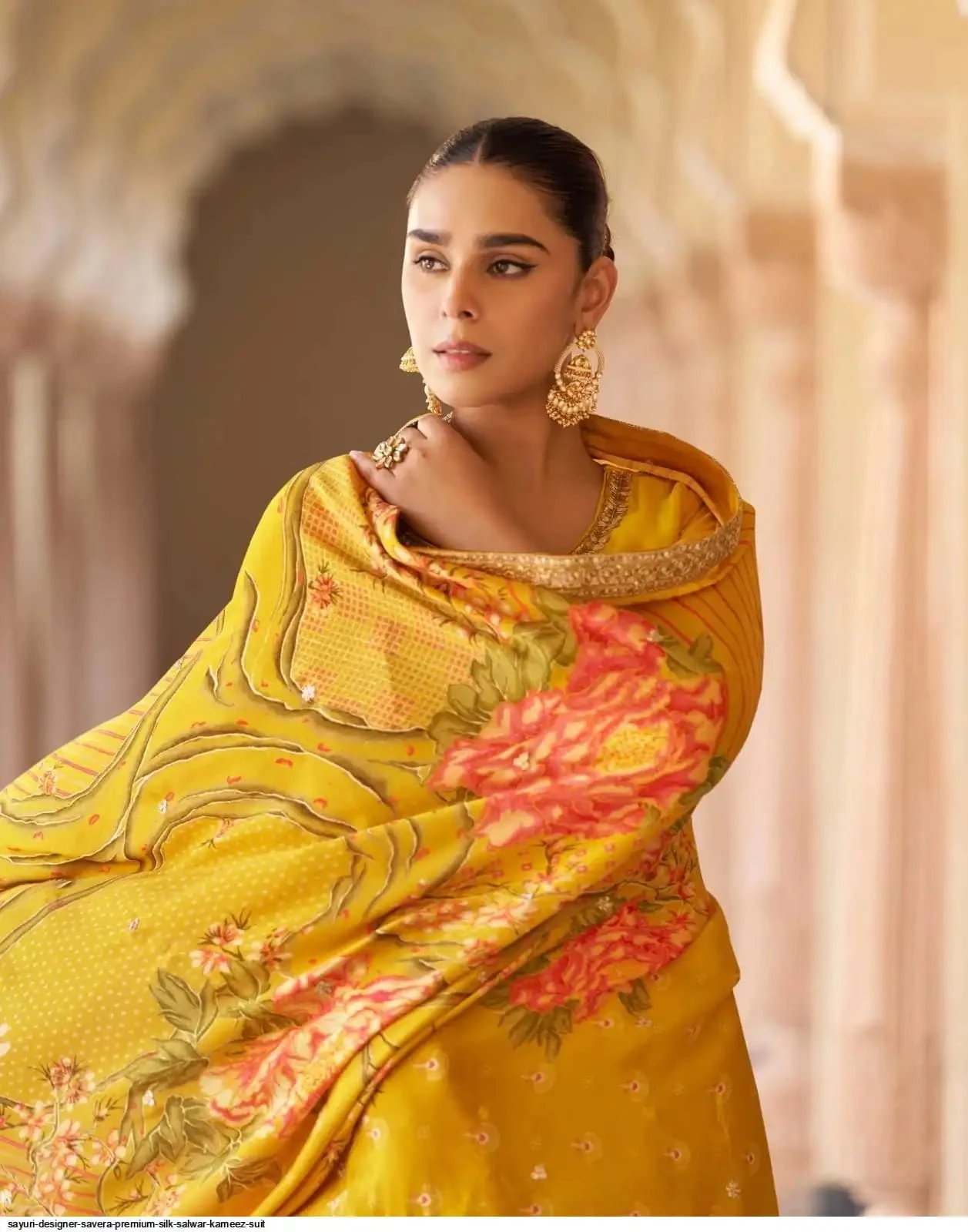 Sayuri Designer Savera Premium Silk Suit With Embroidery Work 2