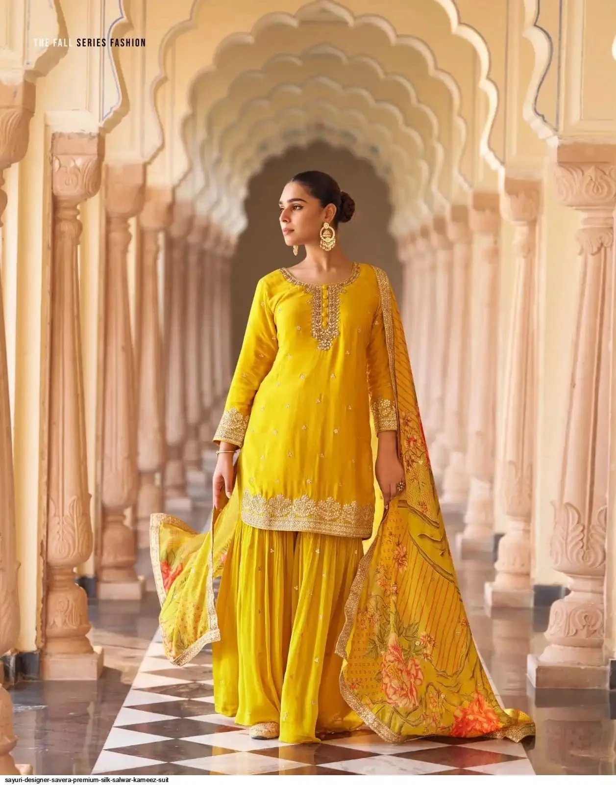 Sayuri Designer Savera Premium Silk Suit With Embroidery Work 6