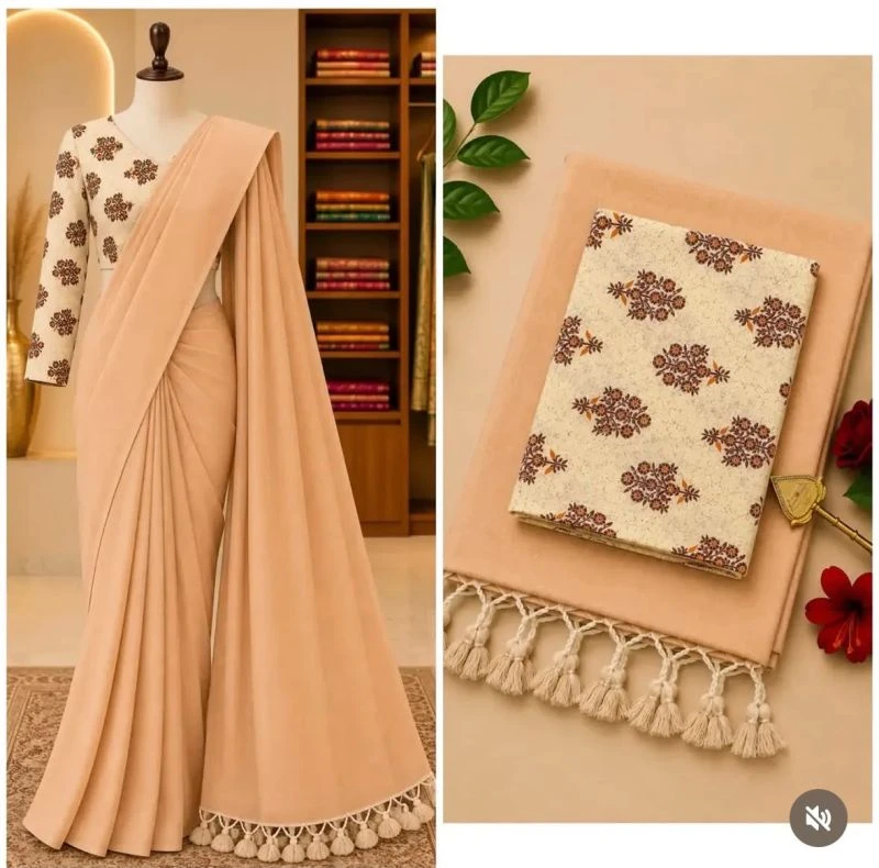 Sccf Office C Khadi Cotton Casual Wear Saree Collection 11