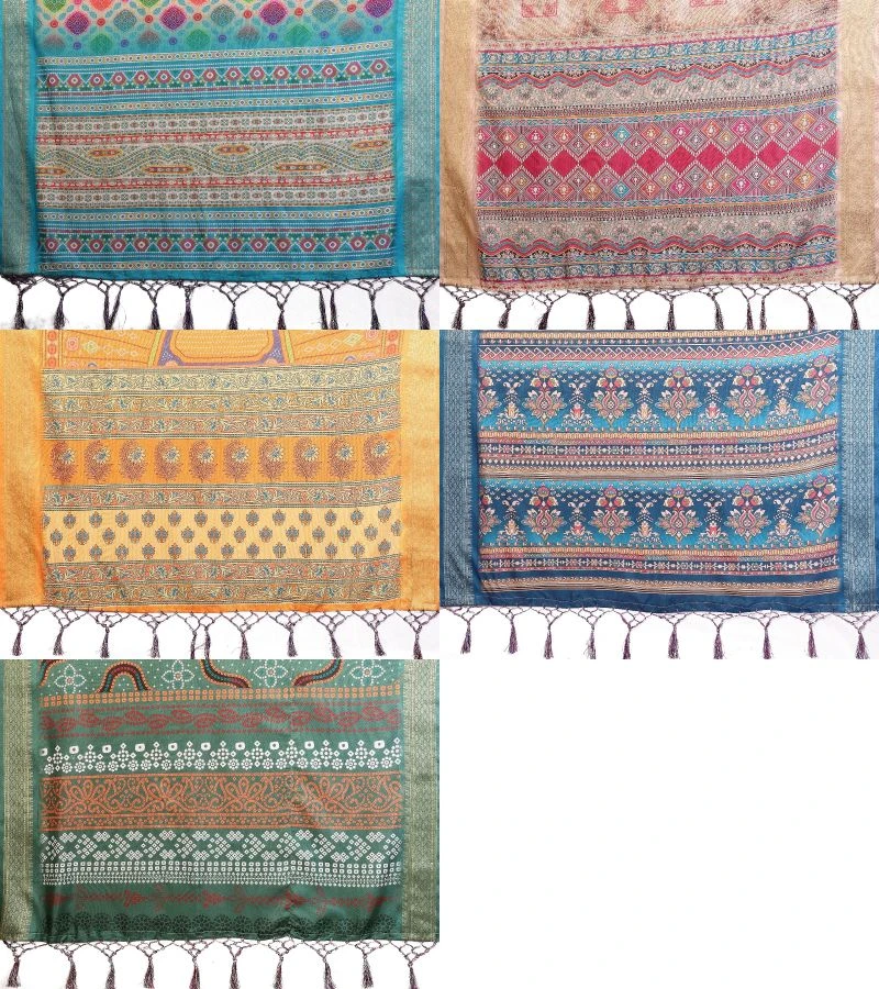 Schc Bandhej Cotton Silk Bandhej Saree Collection 7