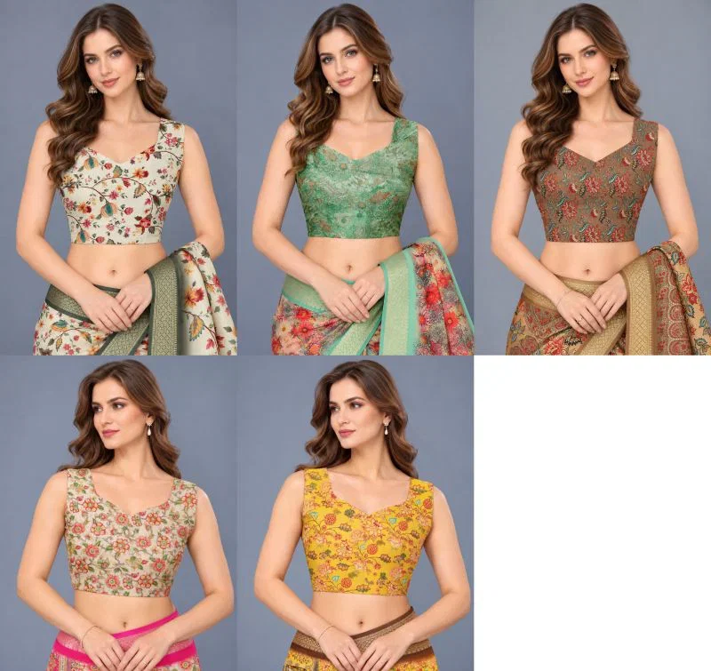Schc Mokshali B Cotton Silk Floral Saree Collection 7
