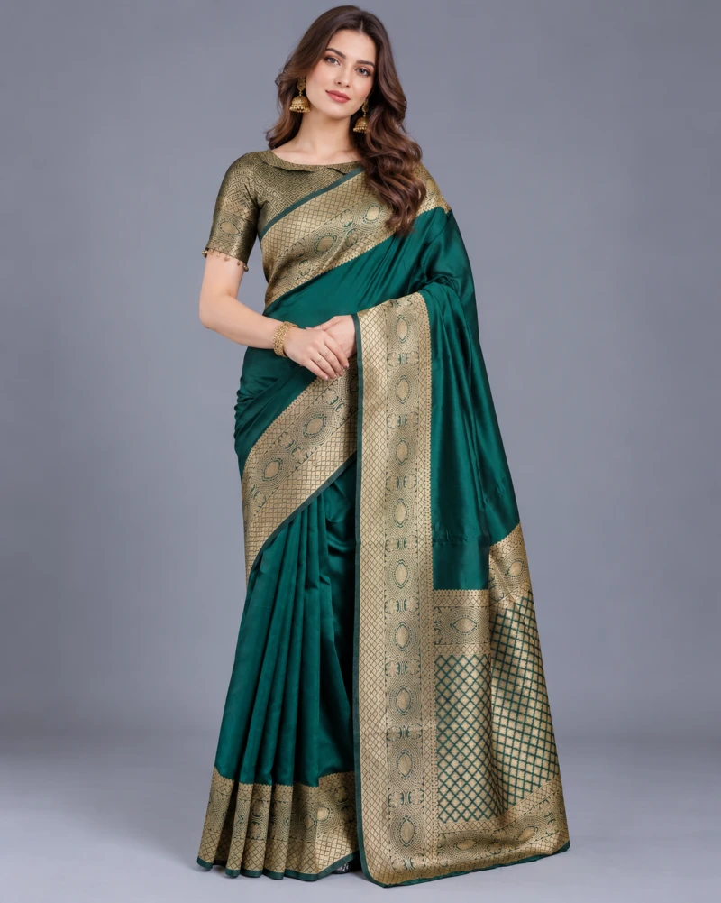 Schc Swara J Lichi Silk Banarasi Saree Collection 5