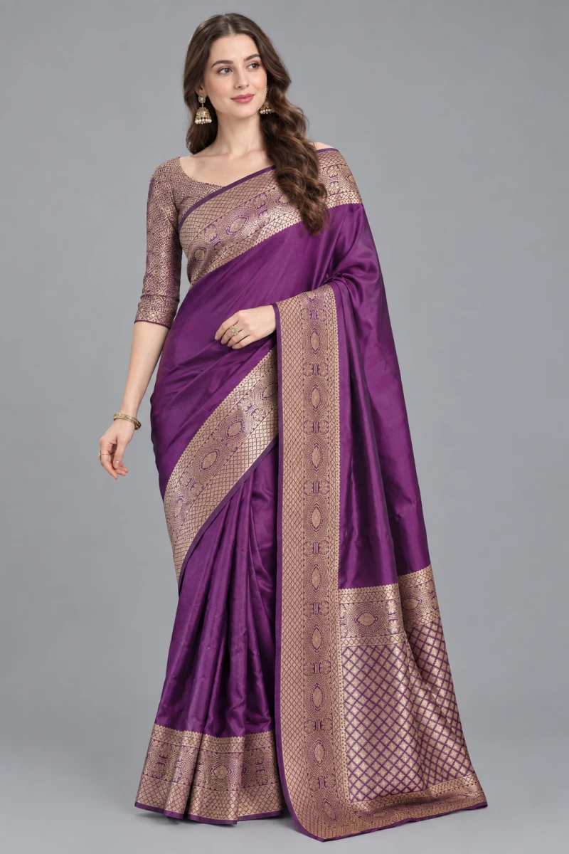 Schc Swara J Lichi Silk Banarasi Saree Collection 6