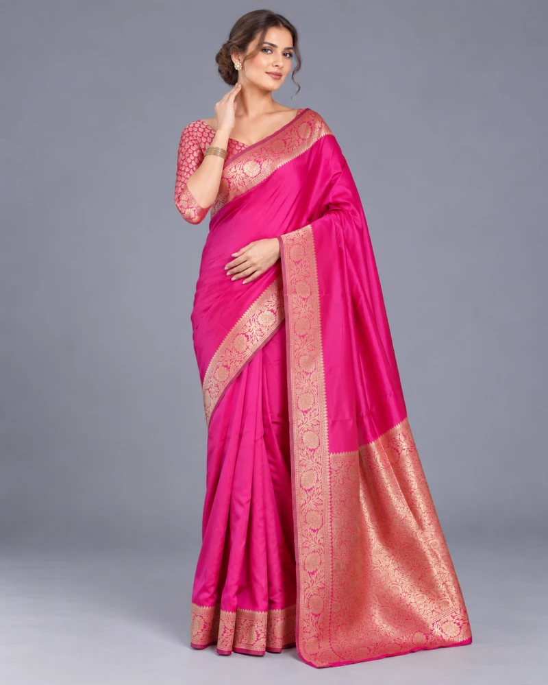 Schc Swara K Lichi Silk Festive Saree Collection 3