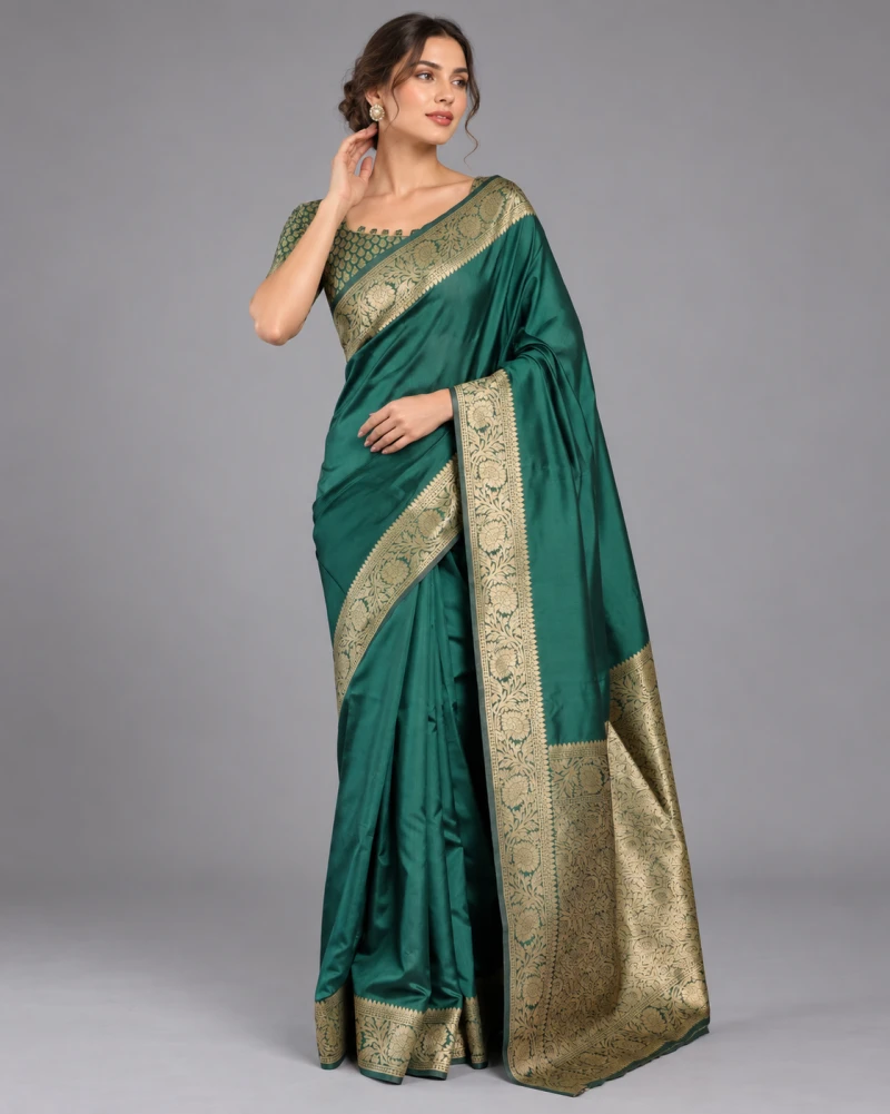 Schc Swara K Lichi Silk Festive Saree Collection 5