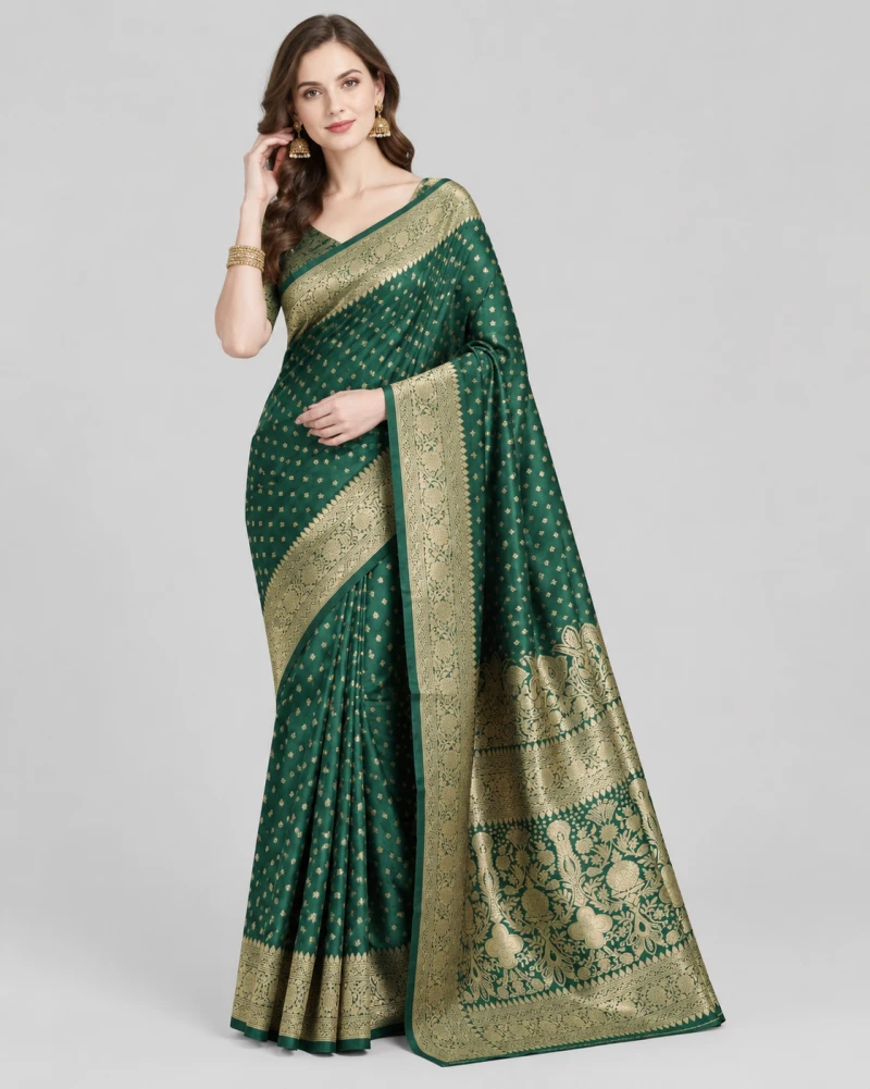 Schc Swara M Lichi Banarasi Silk Saree Collection 4