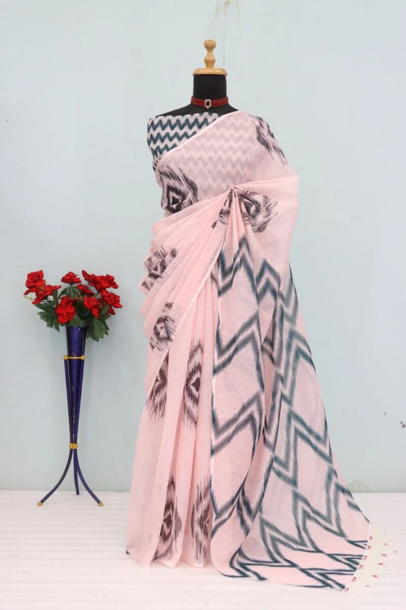 Schc Swara P Linen Handloom Office Saree Collection 10