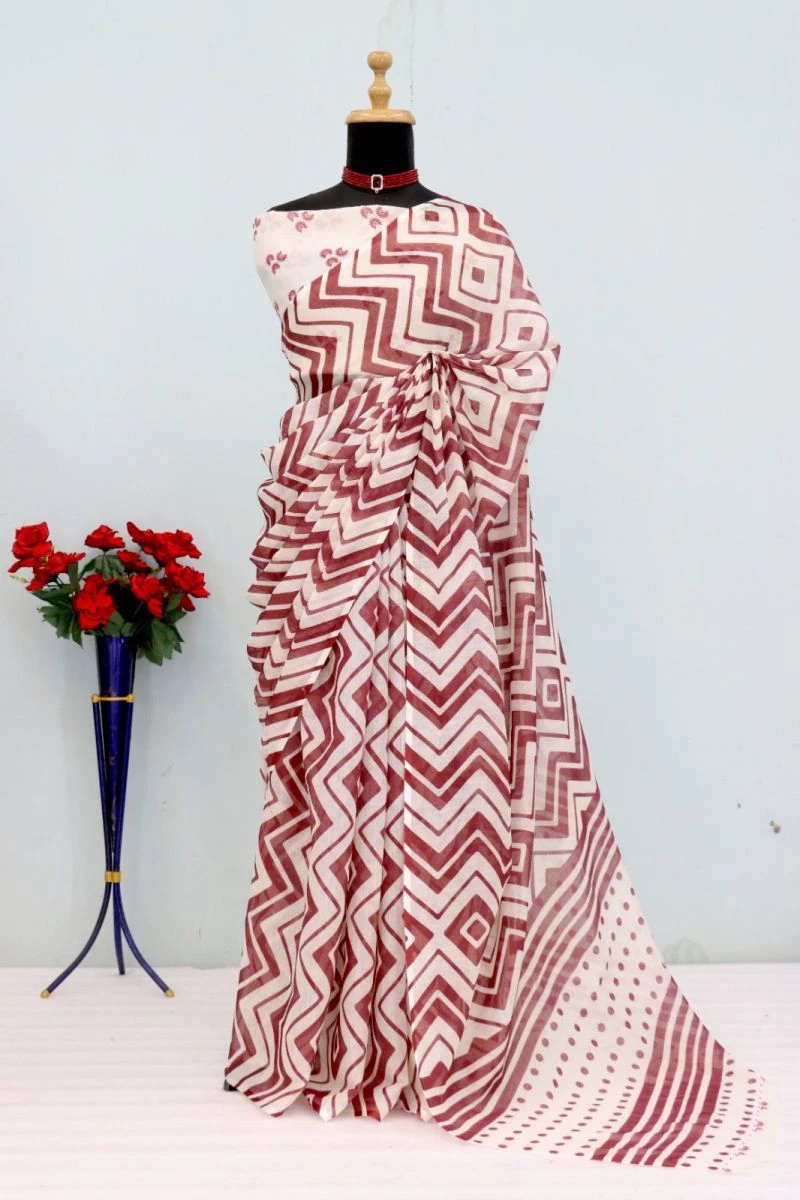 Schc Swara P Linen Handloom Office Saree Collection 5