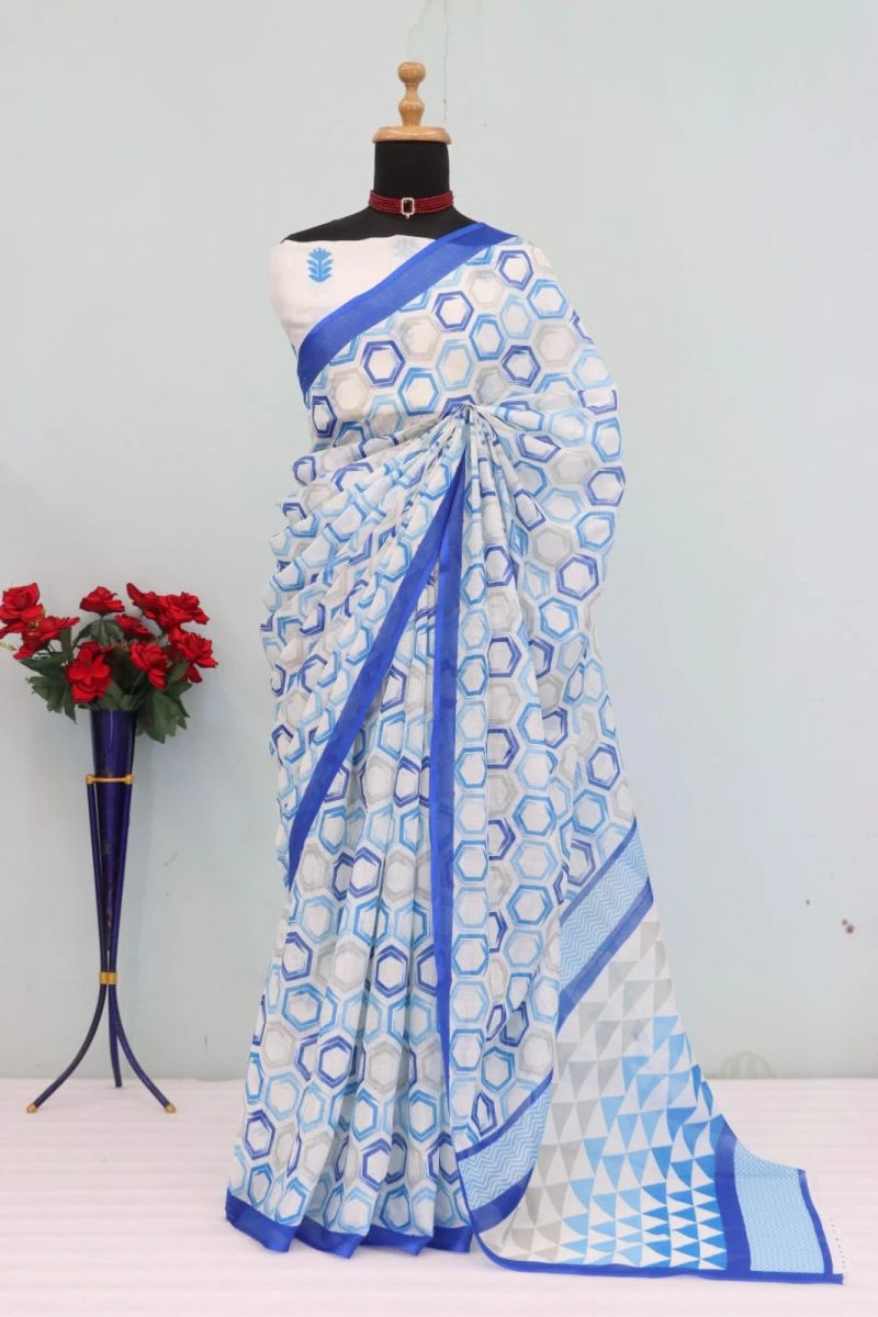 Schc Swara P Linen Handloom Office Saree Collection 6