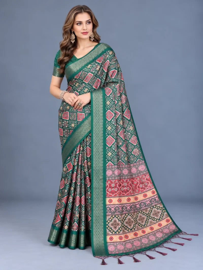 Schc Swara Q Cotton Silk Kalamkari Saree Collection 2