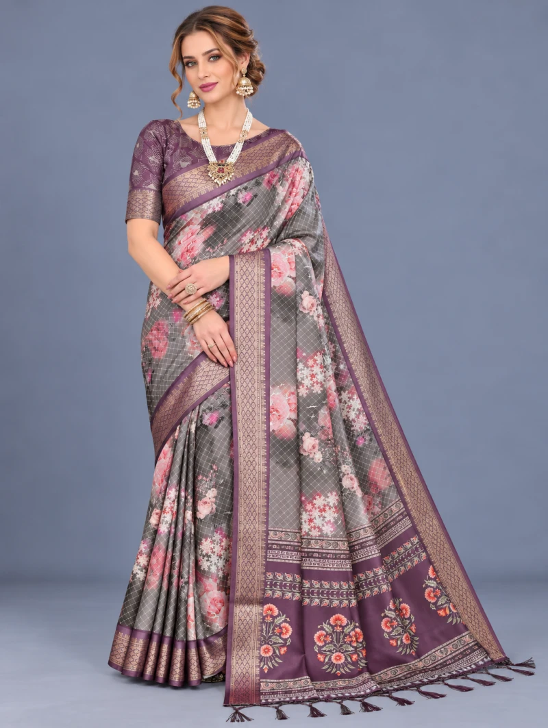 Schc Swara Q Cotton Silk Kalamkari Saree Collection 9
