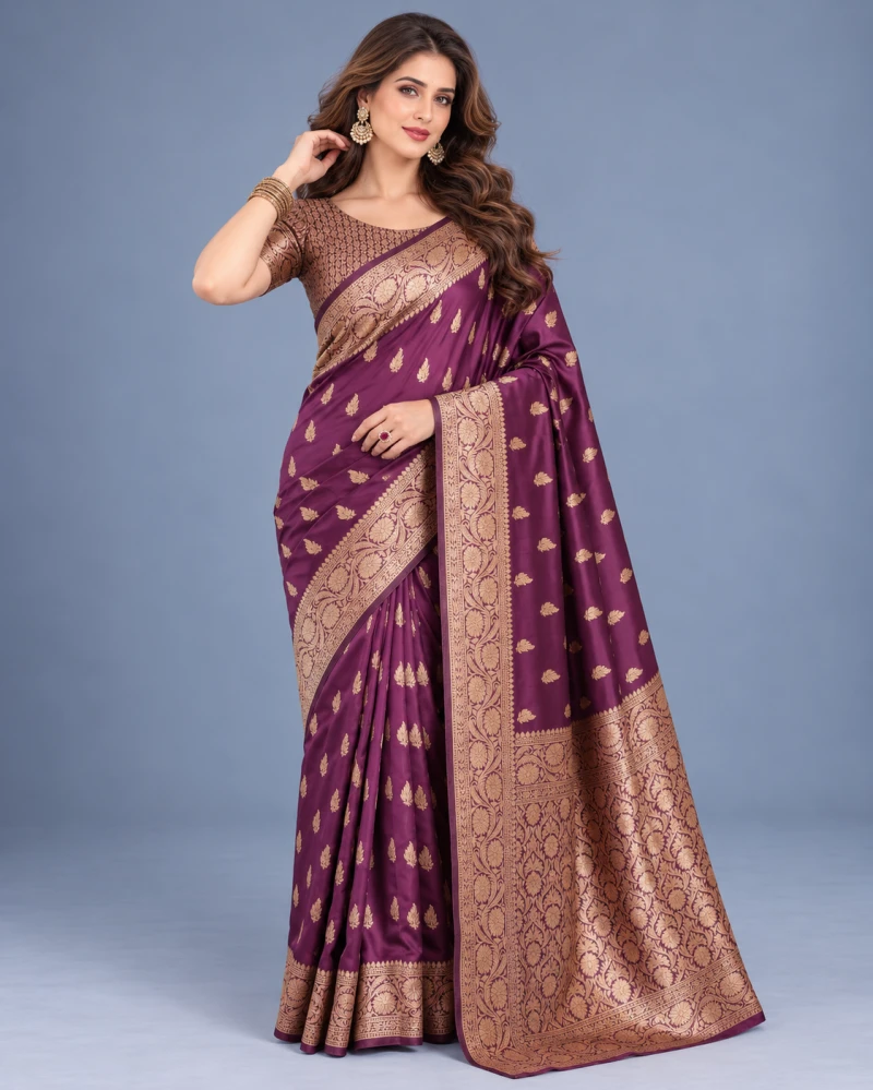 Schc Swaras L Lichi Banarasi Silk Saree Collection 5