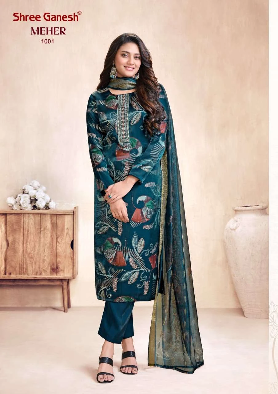 Shree Ganesh Meher Vol 1 - Readymade Dress 11