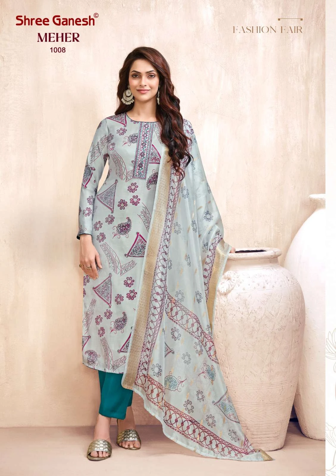 Shree Ganesh Meher Vol 1 - Readymade Dress 12
