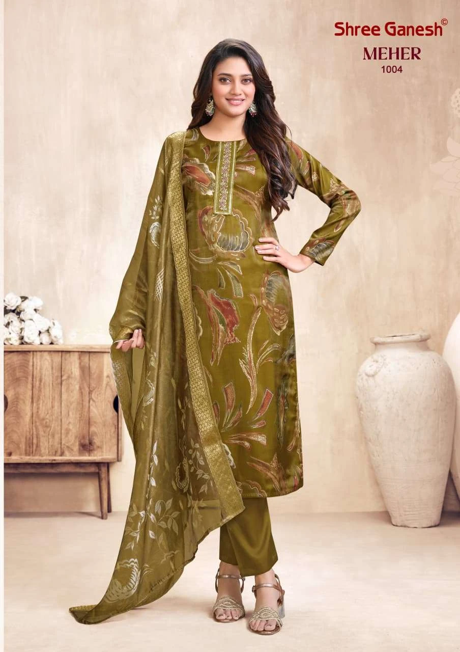 Shree Ganesh Meher Vol 1 - Readymade Dress 2