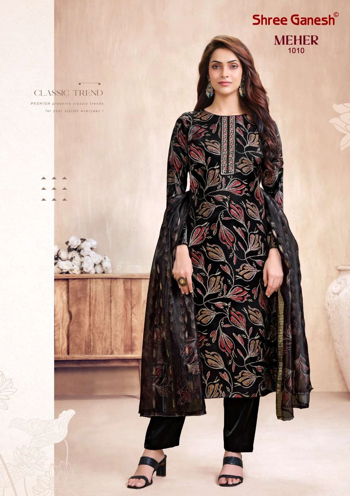 Shree Ganesh Meher Vol 1 - Readymade Dress 8