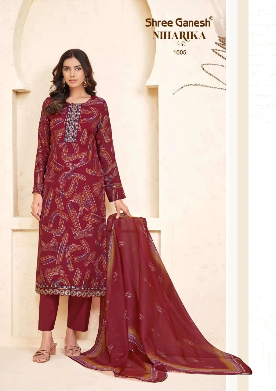 Shree Ganesh Niharika Vol 1 Ready Made Collection - Readymade Dress 8