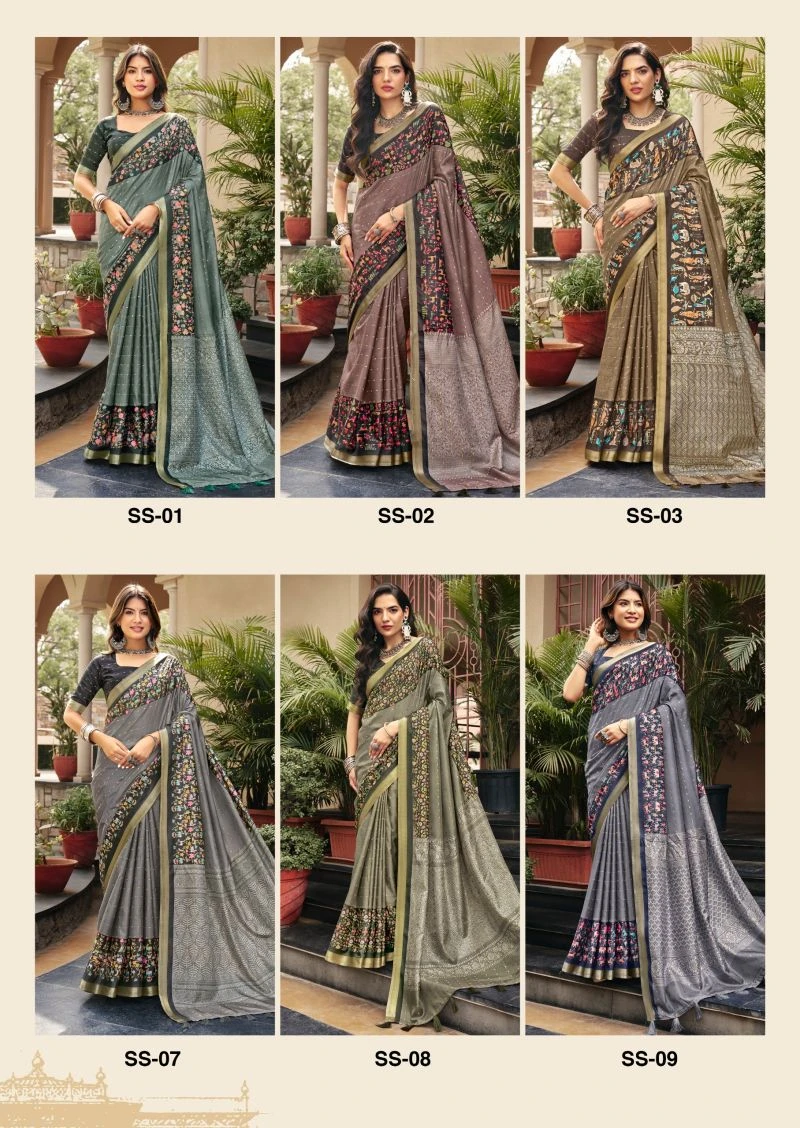 Shvetambar Sirumugai Silk Soft Silk Kalamkari Printed 4