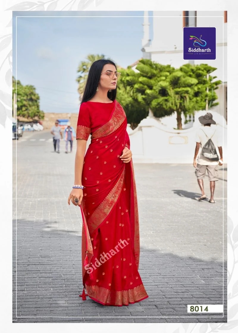 Siddharth Kiyara Silk Soft Banarasi Silk Zari Weaving Saree 3