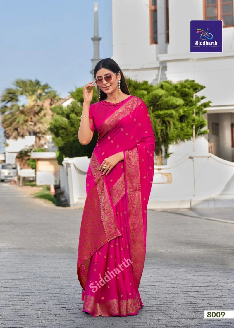 Siddharth Kiyara Silk Soft Banarasi Silk Zari Weaving Saree 5