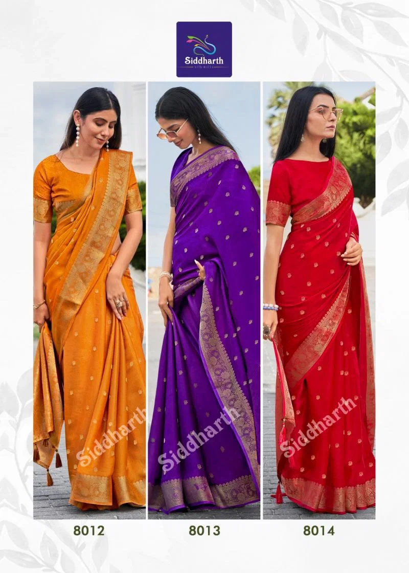Siddharth Kiyara Silk Soft Banarasi Silk Zari Weaving Saree 8