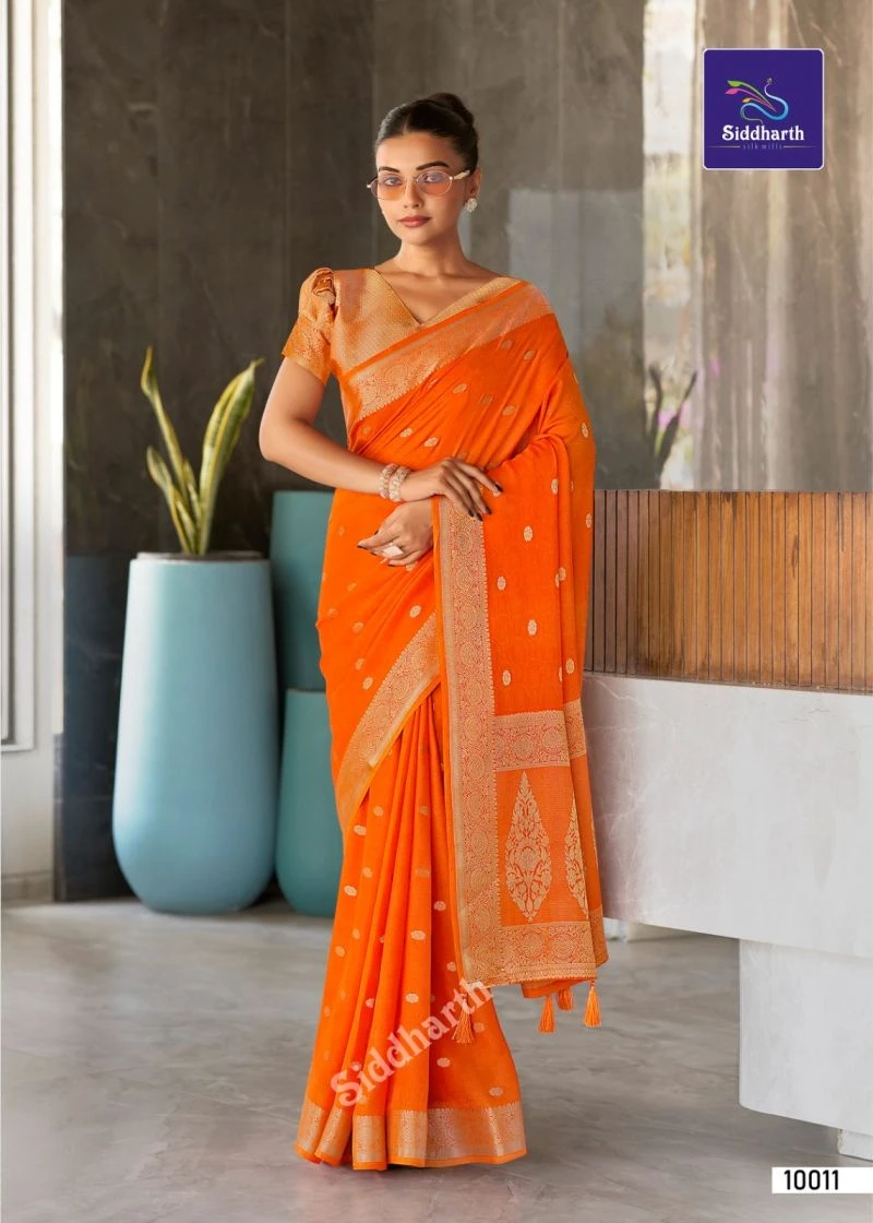 Siddharth Stuti Silk Vol 1 Banarasi Silk Zari Weaving Saree 11