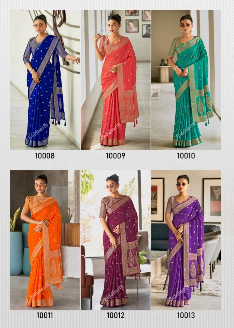 Siddharth Stuti Silk Vol 1 Banarasi Silk Zari Weaving Saree 3
