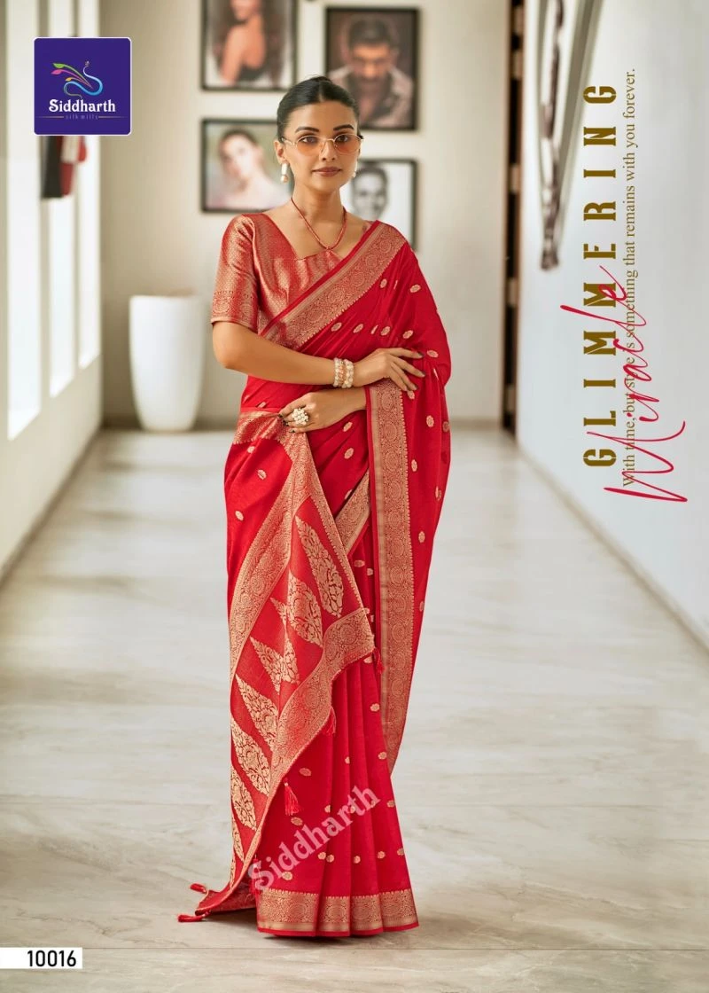 Siddharth Stuti Silk Vol 1 Banarasi Silk Zari Weaving Saree 5