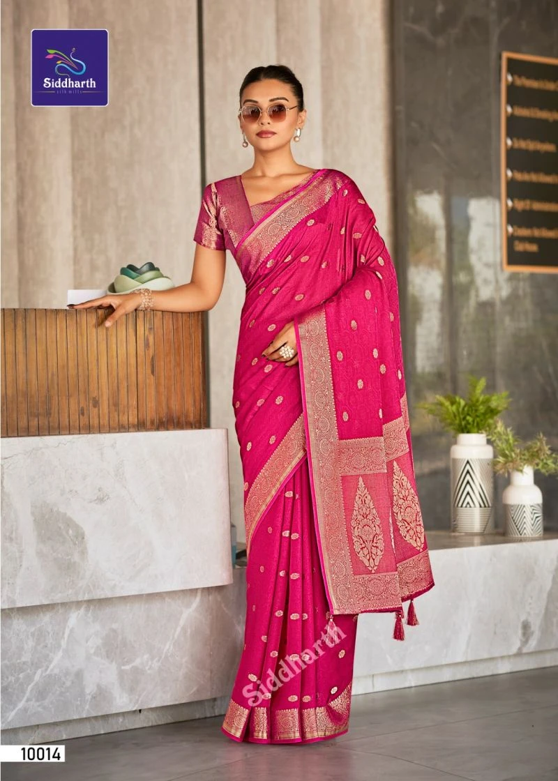 Siddharth Stuti Silk Vol 1 Banarasi Silk Zari Weaving Saree 8