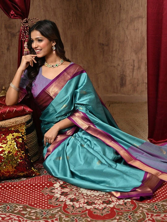 Silk Paithani Vol 1 Soft Cotton Silk Saree Collection 9