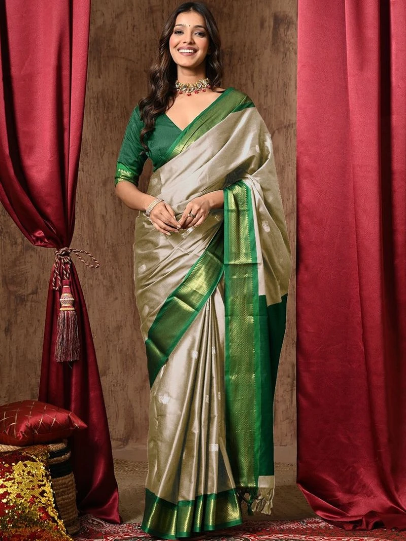 Silk Paithani Vol 2 Cotton Silk Zari Weaving Saree 2