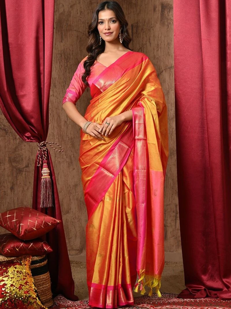Silk Paithani Vol 2 Cotton Silk Zari Weaving Saree 3