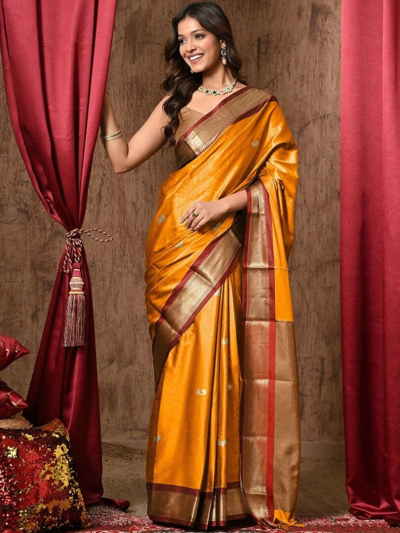 Silk Paithani Vol 3 Cotton Silk Festival Saree Collection 12